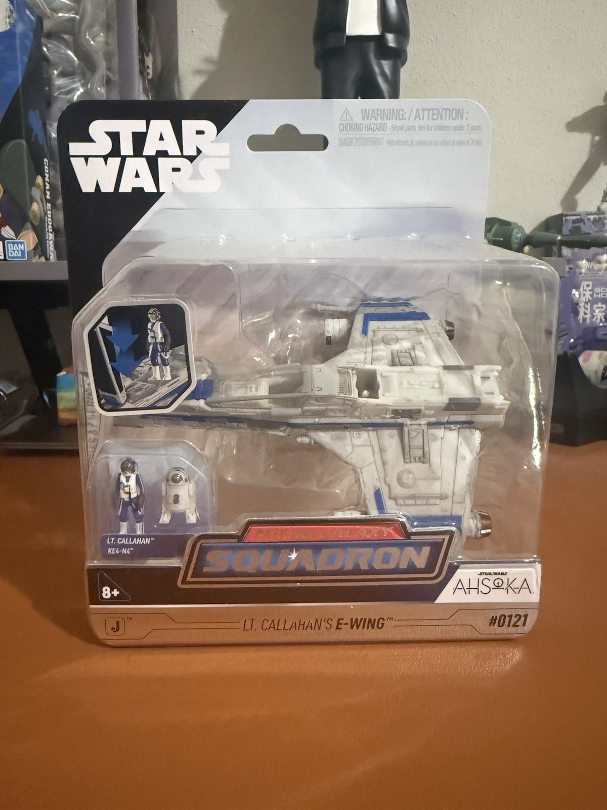 Star Wars Micro Galaxy Squadron Lt. Callahan’s E-Wing Series 6