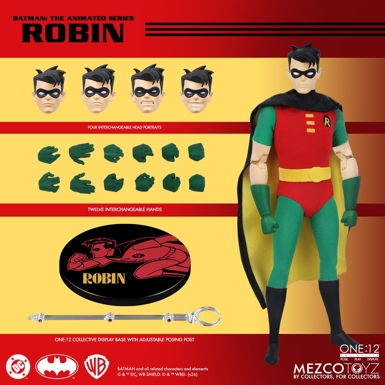 (Pre-Sale) Batman: The Animated Series Robin One:12 Collective Action Figure
