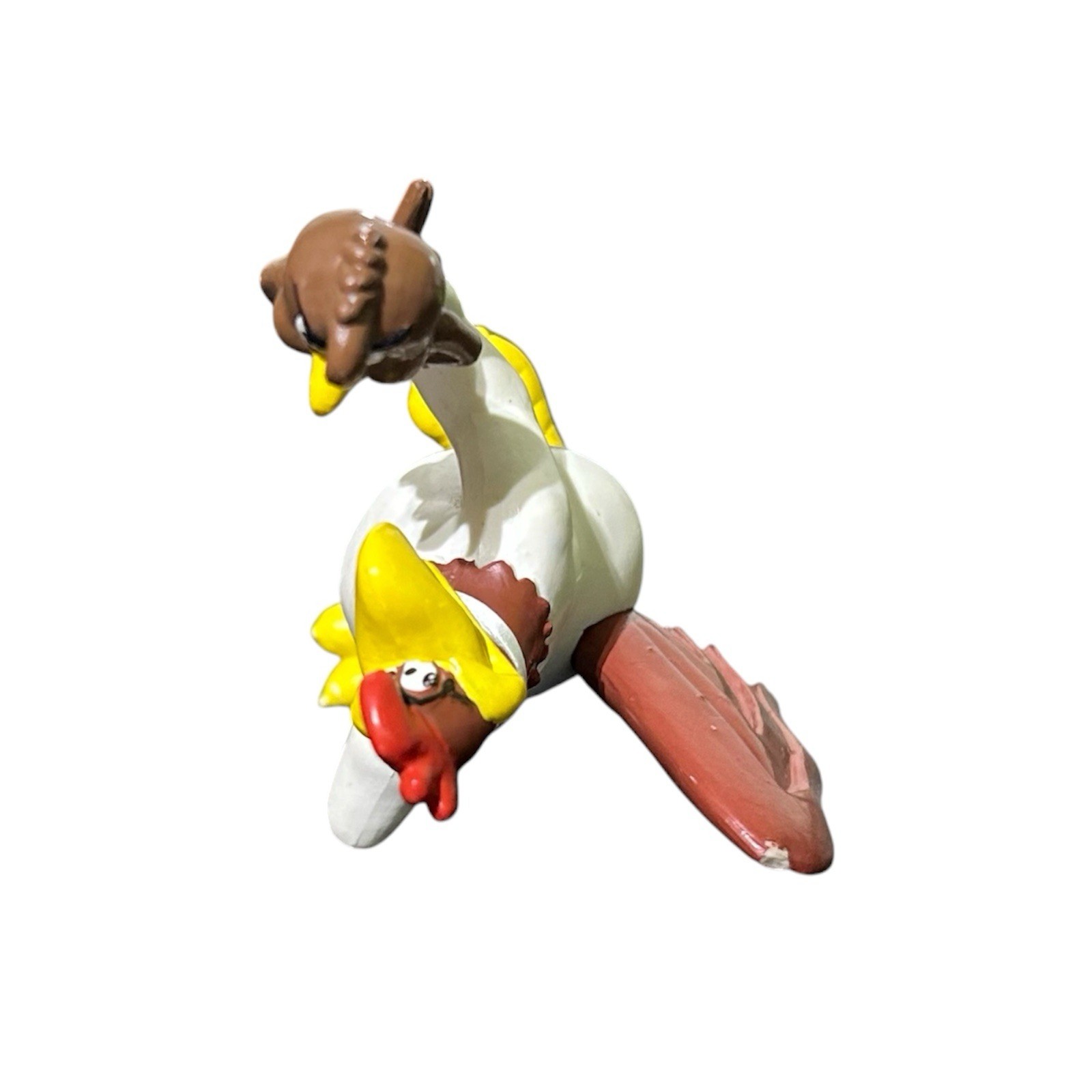 Foghorn Leghorn with Henry Hawk PVC Toy Figure 3.25″ Tall Vintage Applause 1988