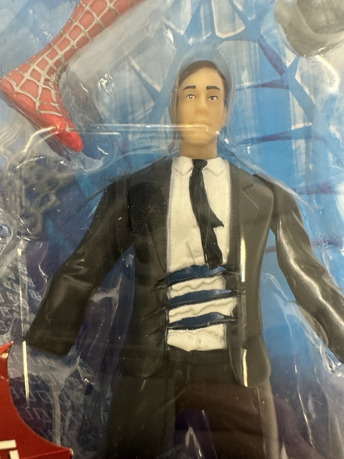 Spider-Man 3 Peter Parker Quick Change to Spiderman NOS