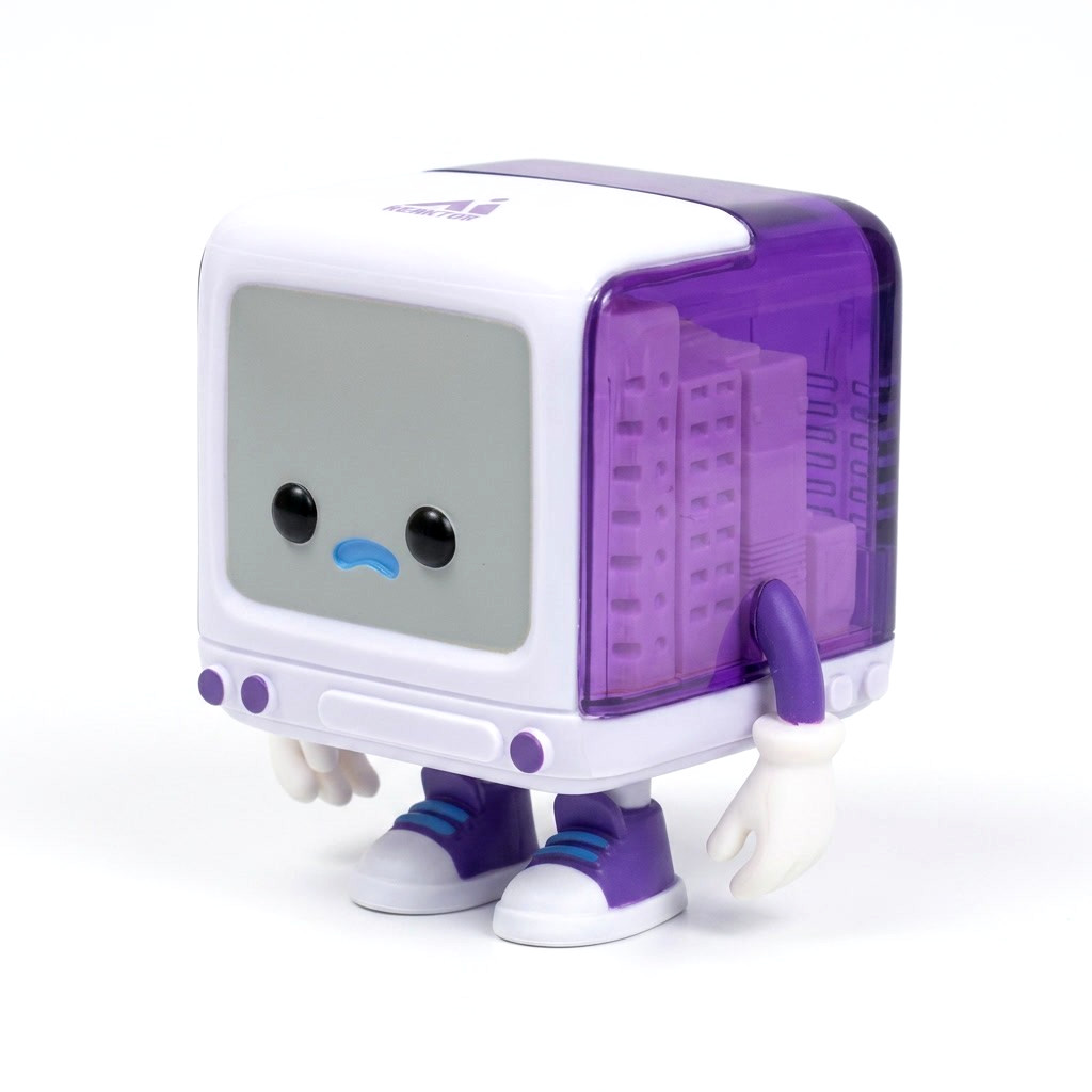 Qualia Retro PC Boy 90s Toy Gashapon Figure Translucent Computer 1 Random Toy