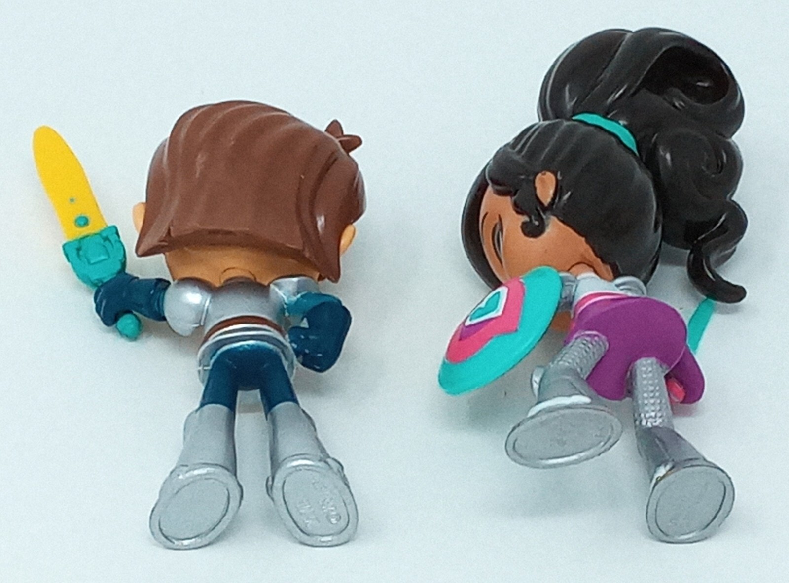 Princess Knight Nella & Garrett 3.5″ figures 2017 2018 Viacom Nickelodeon