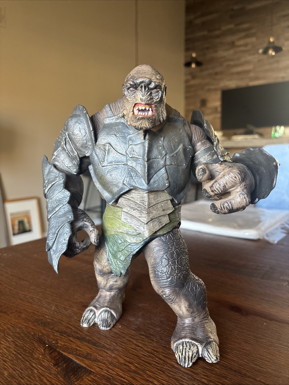 Vintage 2004 Toy Biz Lord of the Rings Return of the King Battle Troll Figure