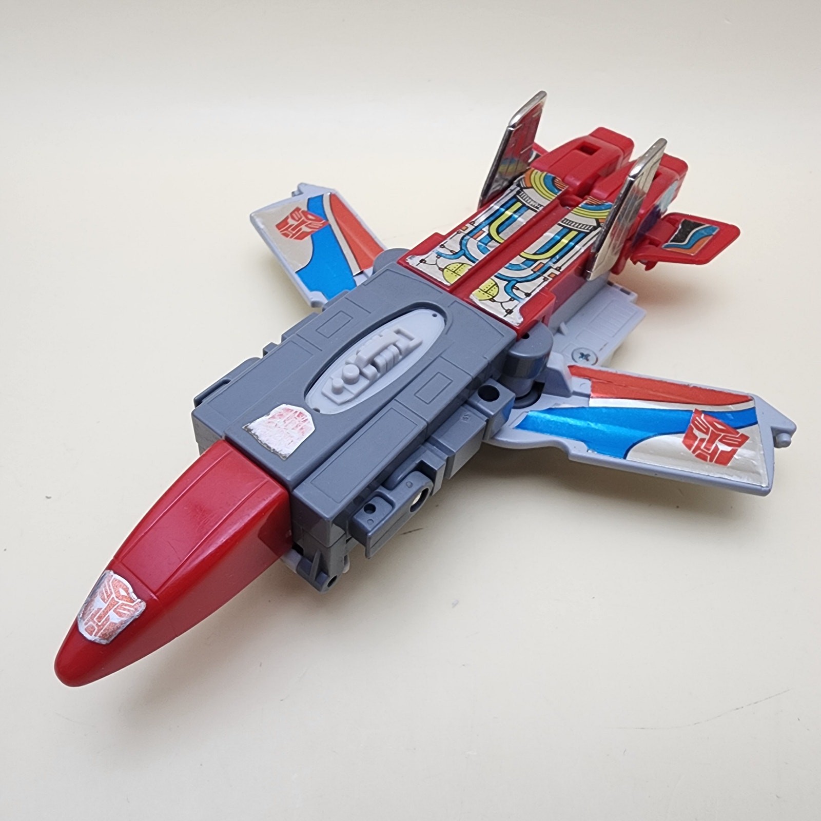 TRANSFORMERS G1 (Vintage 1986) BROADSIDE 6″ Triple-Changer Autobot Action Figure