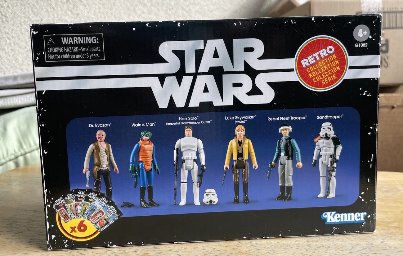 Hasbro Star Wars Retro Collection Episode IV A New Hope 6-pack 3.75” Figures New