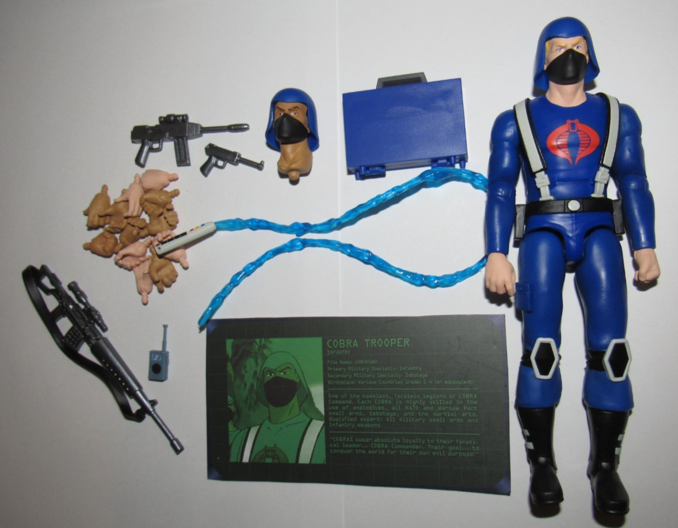 Super 7 Ultimates G.I. Joe Cobra Trooper complete excellent