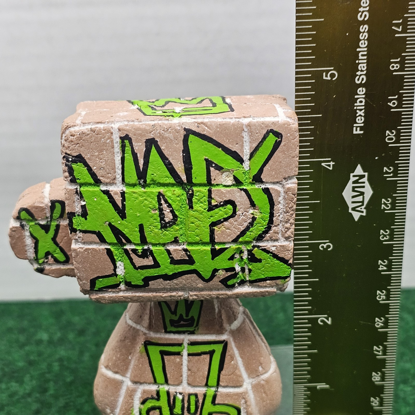 MAD*L Ceramic/Brick Qube 5″ 1/1 Signed by Jeremy Madl