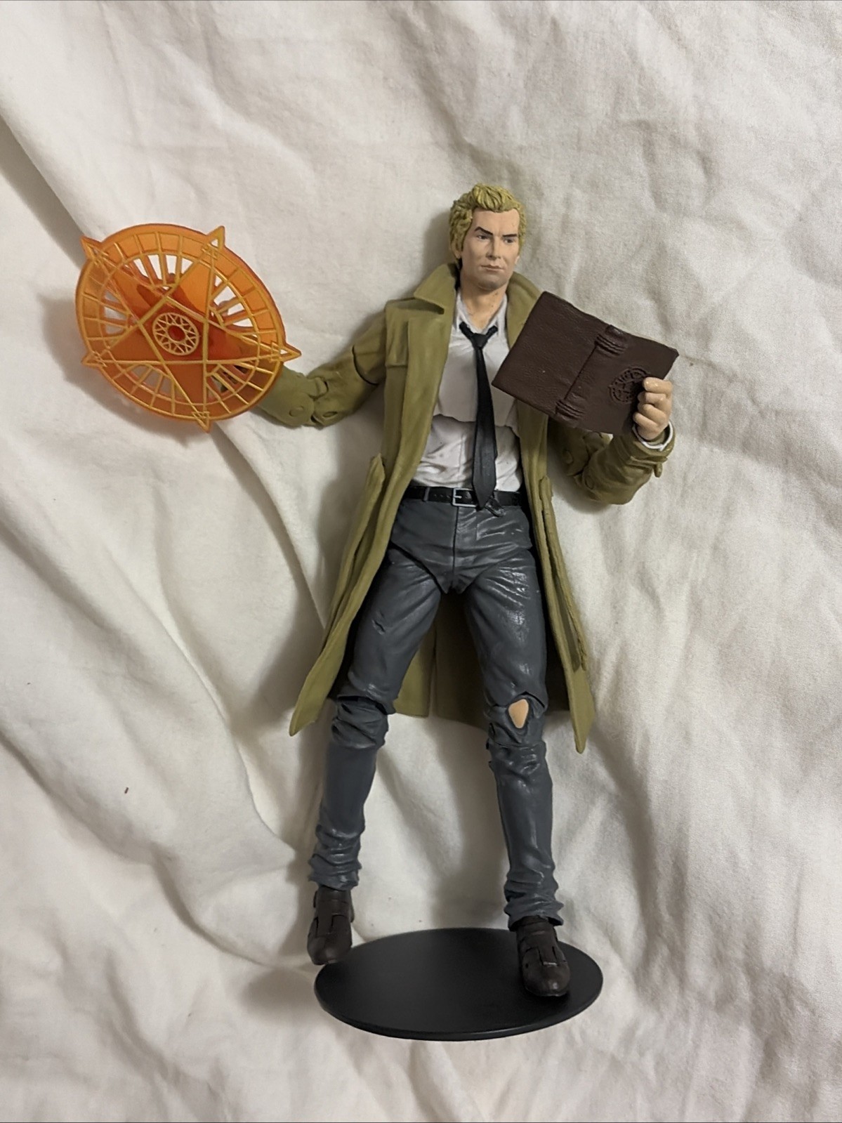 JOHN CONSTATINE MCFARLANE DC MULTIVERSE PAGE PUNCHERS LOOSE ACTION FIGURE
