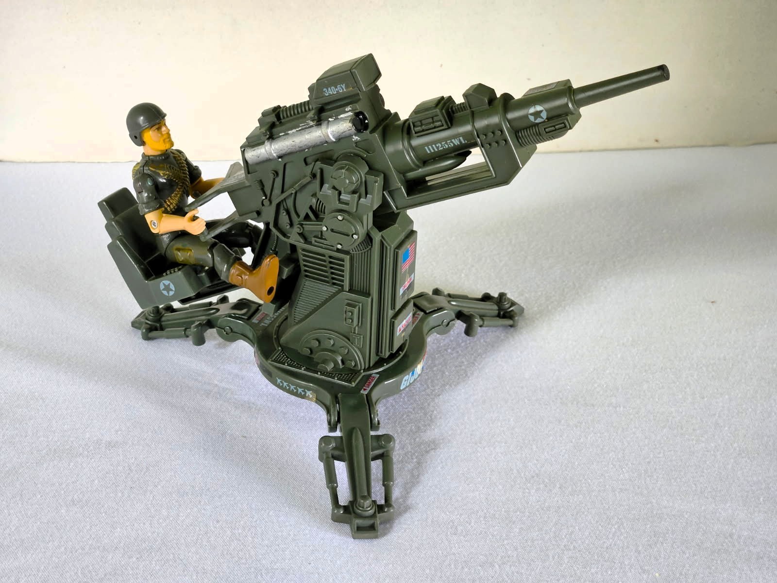 GI Joe ARAH Series 1 1982 FLAK & Series 1.5 1082-83 Rock ‘N Roll v1.5