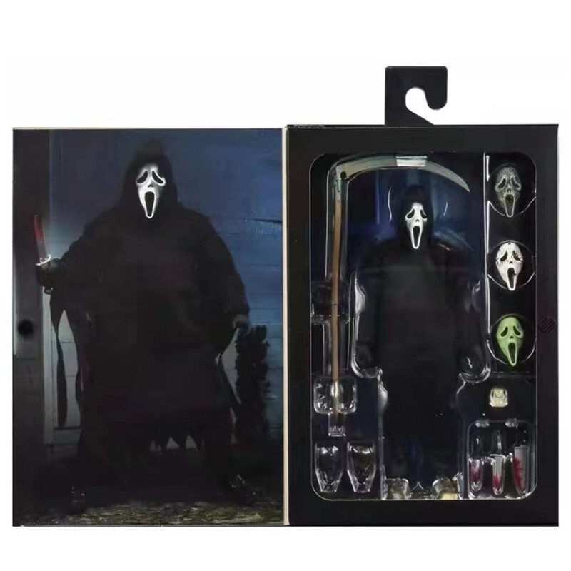 Ghostface Ultimate 7″ Scream Movie Action Figure Model Gift Collection Toy