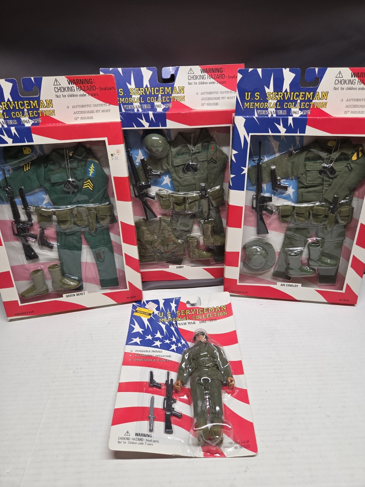 1996 US SERVICEMAN Memorial Collection~VIETNAM WAR 1961-1975 Lot