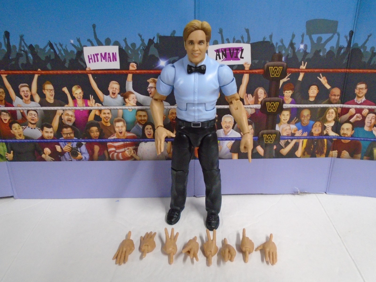 WWE Charles Robinson Complete Build-a-Figure Monday Night Wars Greatest Hits BAF