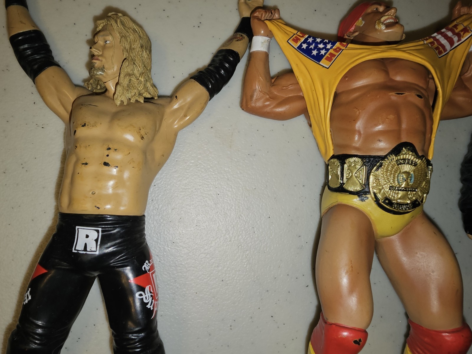 Lot Of 23 WWE/WWF Jakks Unmatched Fury- Great Khali, Hulk Hogan, Razor Ramon