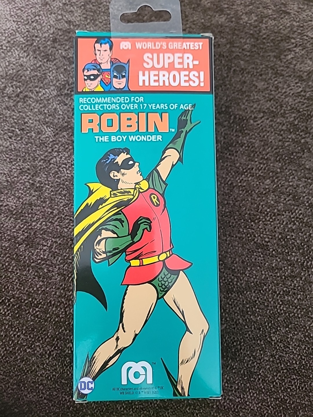 Mego World’s Greatest Super Heroes 50th Anniversary Robin 8 in Action Figure…