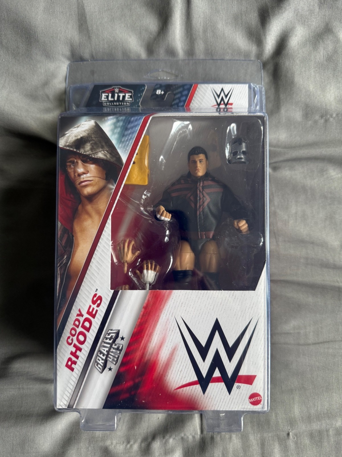 WWE Elite Greatest Hits Cody Rhodes new in box shipped in defender case