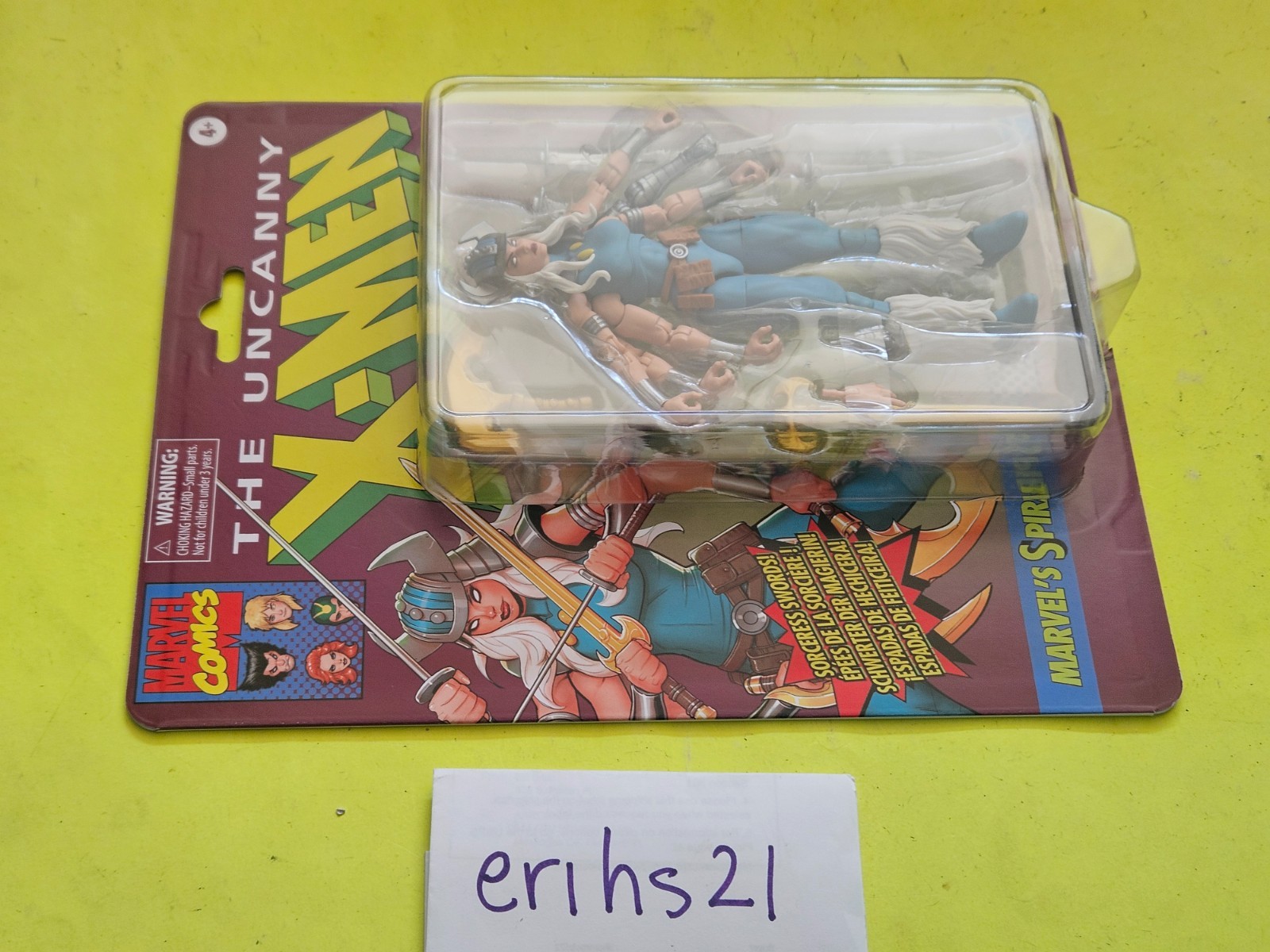 The Uncanny X-Men Marvel Legends Retro Spiral 6-Inch Action Figure Hasbro-NEW