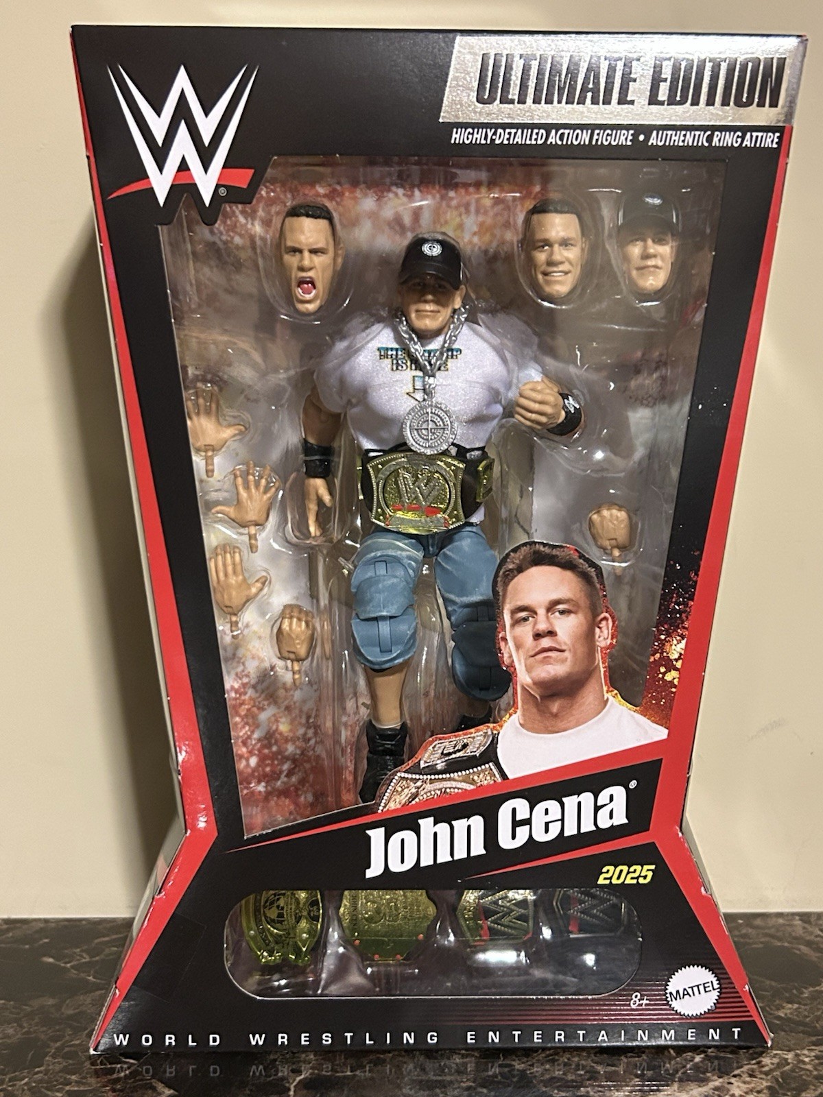 WWE Mattel Creations Exclusive Ultimate Edition John Cena SDCC